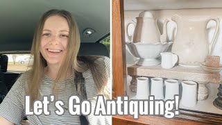 Antique Shopping amp Haul  Ironstone Finds [upl. by Dikmen805]