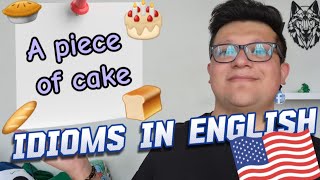 Idioms in English 🇺🇲🎂  Its a piece of cake [upl. by Cirde736]