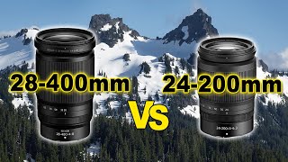 Nikon Z 28400mm vs Nikon Z 24200mm  Image Quality Review [upl. by Bunting]