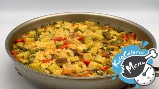 Recette  Paella Espagnole facile [upl. by Atsahs]