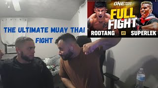 Rodtang vs Superlek Ultimate Fight Reaction [upl. by Partan]