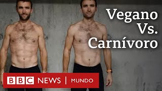 El experimento de dos gemelos idénticos para ver qué dieta es mejor vegana o con carne y lácteos [upl. by Htebesile557]