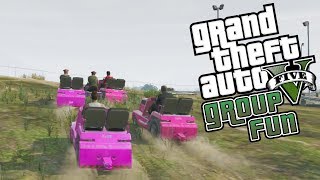 GTA V Online Airtug Race With Zerkaa KSI Vikkstar123 TBJZL and Behzinga [upl. by Rachel]