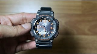 Casio Standard AQS810W8AV Tough Solar [upl. by Zanas854]