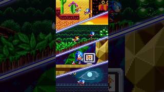 Sonic 2 DELETED LEVELS ARE RECREATED in Sonic Mania Plus 💫 Sonic Mania Plus mods Shorts [upl. by Mickey]