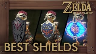 Zelda Breath of the Wild  Best Shields by Durability  Parry Power [upl. by Ramma354]