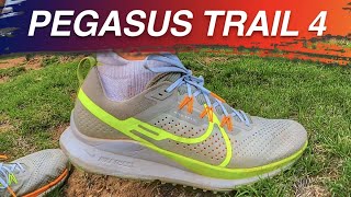 NIKE PEGASUS TRAIL 4 RESEÑA  REVIEW [upl. by Aelsel704]