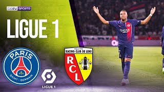 PSG vs Lens  LIGUE 1 HIGHLIGHTS  08262023  beIN SPORTS USA [upl. by Treborsemaj]