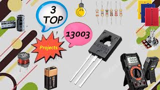 TOP 3 Projects Using TransistorTransistor Projects13003 Transistor ProjectsElectronic Projects [upl. by Gagliano]