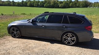 2016 BMW 340i Touring 326 HP  Testdrive [upl. by Retla664]