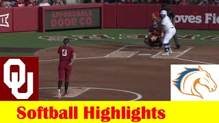 UT Arlington vs 1 Oklahoma Softball Game Highlights March 20 2024 [upl. by Arimas]