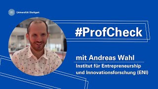 ProfCheck Andreas Wahl [upl. by Mirth288]