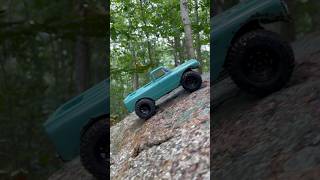 Axial scx24 Chevrolet c10 124 micro rc crawler rc rccrawler chevy truck nature axial scx24 [upl. by Yrnehnhoj]