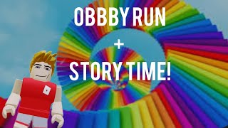 Obbby run ROBLOX  Storytime [upl. by Ainosal]