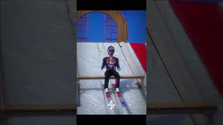 NEW world record for ski jumping🥶💯 ski not my video [upl. by Ralaigh]