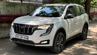 New Updated Mahindra Xuv700 Ax5 Diesel  1829L  White Colour  Walkaround Review [upl. by Gaile]