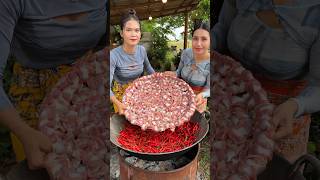 Cook food crispy with chili recipe cooking shortvideo shorts food recipe [upl. by Annah]