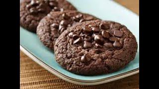 3 Ingredient Flourless Chocolate Cookies [upl. by Ymac]