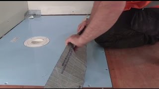 How to install a wetroom on a timber floor  AKW TuffForm amp FormSafe [upl. by Perlis]