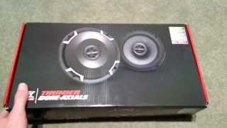 MTX Thunder 65quot Speakers Unboxing  TDX65 [upl. by Wilkison]