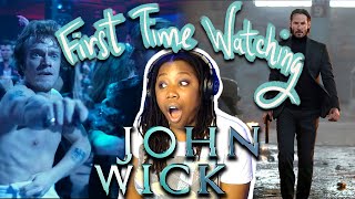 JOHN WICK was a ROLLERCOASTER of emotions  First Time Watching REACTION [upl. by Joshia715]