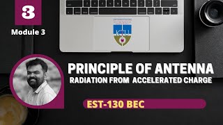 Principle of Antenna  Radiation from Accelerated Charge  EST 130  Basic Electronics KTU [upl. by Loftus]