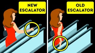 Why Escalator Handrails Move Faster Than Steps [upl. by Dnalon]