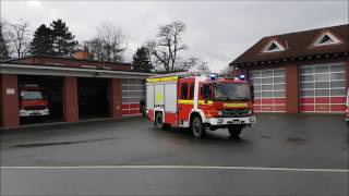 Sendenhorst FD Responding to a car accident on 1st march 2017 [upl. by Kurzawa]