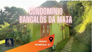 Vem dar uma espiada nessa casinha Charmosa em condomínio fechado em Araras Petrópolis  RJ [upl. by Tybalt]