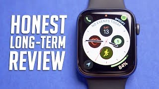 Apple Watch Series 4  An Honest Long Term Review [upl. by Suzann70]