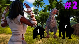 Dome a los mejores dinos para farmear en Ark Hardcore [upl. by Dasha]