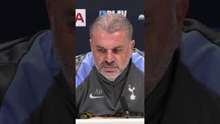 Angry Ange Postecoglou all calm and not ready to EXPLODE🤣 [upl. by Danya]