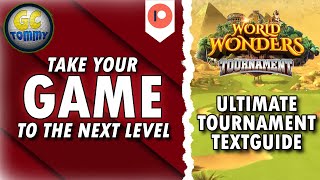 Get an advantage Ultimate Tourney guides Exp amp Mas  World Wonders Tournament Golf Clash [upl. by Karlotta]