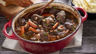 Recette  Mon BŒUF BOURGUIGNON [upl. by Ronyam]