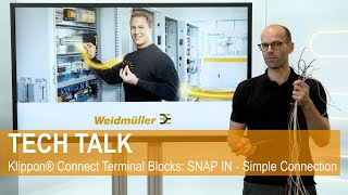 TECH TALK  Klippon Connect® Terminal Blocks SNAP IN  Simple connection technology [upl. by Joseph]