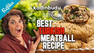 Abundant Meatball KADINBUDU KÖFTE 🤩 Juicy amp Delicious Recipe to Go You can make it VEGETARIAN too [upl. by Harve]