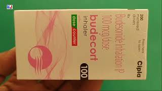 budecort 100 inhaler  Budesonide Inhalation  budecort 100 inhaler Uses Side effects benefits dose [upl. by Eniretak]