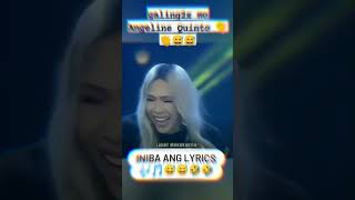 ang galing mo angeline quinto 🥰🥰🥰🥰 lyrics angelinequinto memevice music [upl. by Enirtak612]