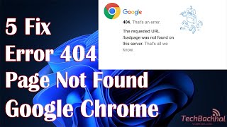 How to Fix the Request URL Was Not Found on This Server Error 404 in Chrome [upl. by Aldos]