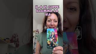 Ecco il significato del 4 di coppe nei tarocchi 🌟🔮 [upl. by Nairoc]