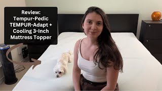 Tempurpedic TEMPURAdapt Mattress Topper Review  Best Mattress Topper [upl. by Claud]