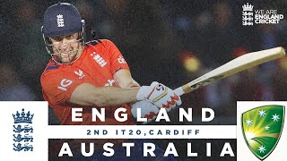 Livingstone Smashes Stunning 87  Highlights  England v Australia  2nd Men’s Vitality IT20 2024 [upl. by Nodroj832]