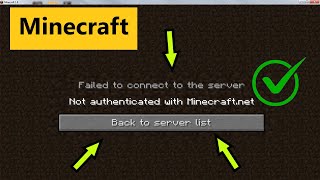 How to fix Not authenticated with minecraftnet tlauncher Fix [upl. by Nairbo]