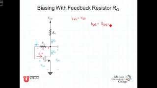 L5 7 2Biasing With Feedback RG [upl. by Carola]