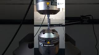 Tensile Testing with Extensometer INSTRON 8800  Stress vs Strain Curve instron stresvsstrain [upl. by Asemaj]