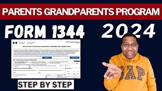 How to Fill Out Form IMM 1344 for Parent Grand Parents Program [upl. by Ees]