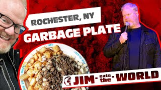 quotGarbage Plate Rochester NYquot  Jim Eats The World  Jim Gaffigan [upl. by Yvehc499]