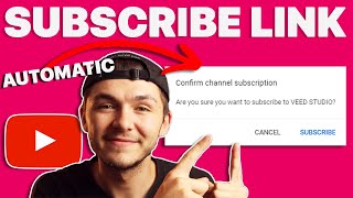 How to Make a YouTube Subscription Link for Your Channel [upl. by Jacquet]