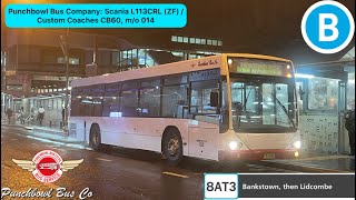 Punchbowl Bus Company Scania L113CRL ZF  Custom Coaches CB60 mo 014 [upl. by Oba863]