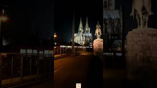 Cologne Germany 🇩🇪  The Mighty Hohenzollernbrücke in Cologne [upl. by Charisse]